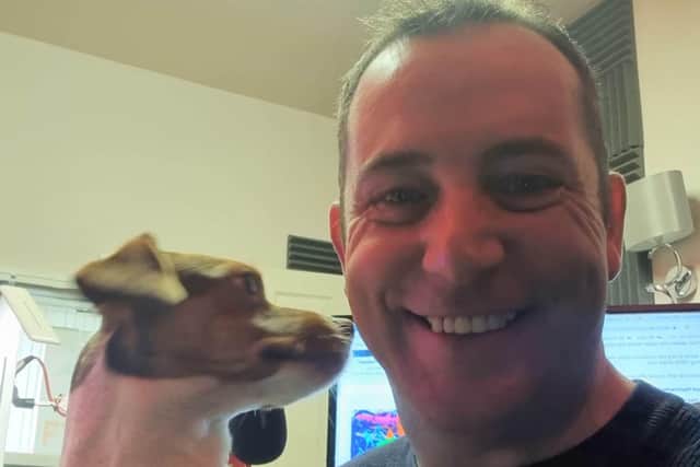 Fylde Coast Radio presenter Sean Ryan, 47, saw the scaffolding give way with a ‘huge crash’. The former soldier helped pull one of the injured men free from under the collapsed scaffolding