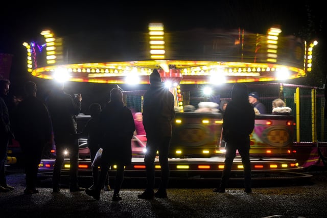 Fairground fun was a feature of the Lytham Round Table fireworks display at Fylde RUFC.