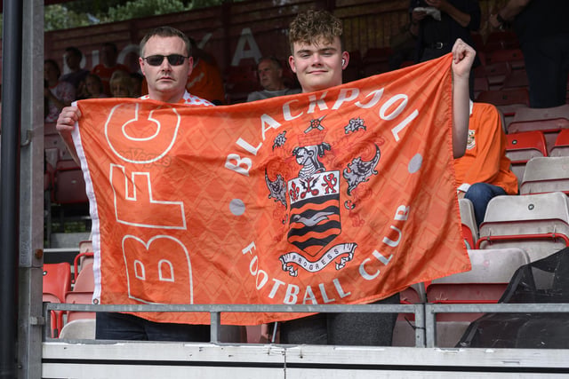 Gallery: 40 of the best photos of Blackpool fans on the road ahead of ...