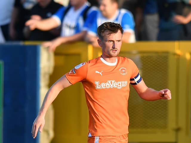 Blackpool had 55 percent of the ball in their victory over Barrow.