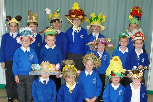 The children at SS Mary and Michael Primary School in Garstang took great delight in showing off their Easter hats. All the children taking part created decorated hats to help raise money for Catholic Caring Services, a charity that supports underprivileged children in the Lancaster area.  Humming Birds Educational Nursery joined in the fun as the children paraded for all to see