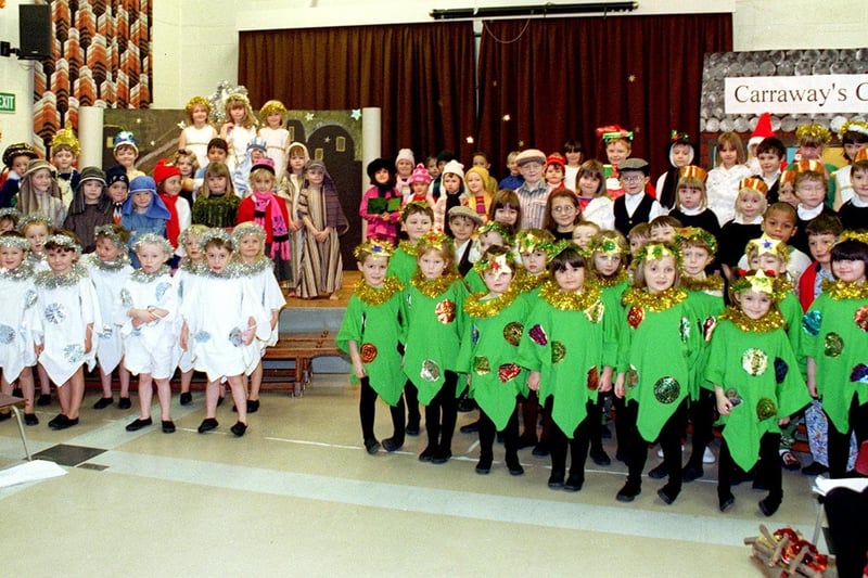 Kirkham and Wesham County Primary School infants nativity, 1997