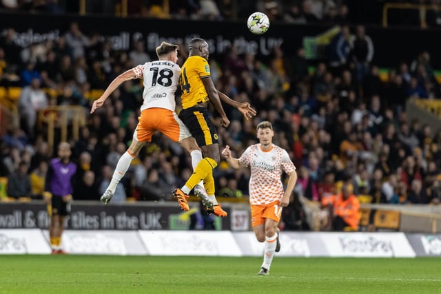 Beesley was kept quiet by Wolves and couldn't impact proceedings too much.