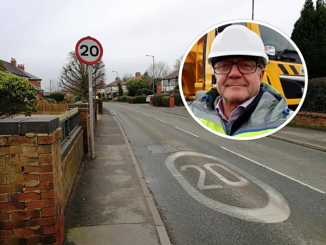 Lea Road in Preston is one of the residential routes where a 20mph limit was previously introduced, but County Cllr Rupert Swrabrick says similar restrictions will not be rolled out everywhere