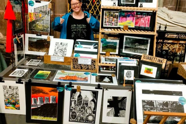 Hannah Corbett from Corbett Ink printmaking range