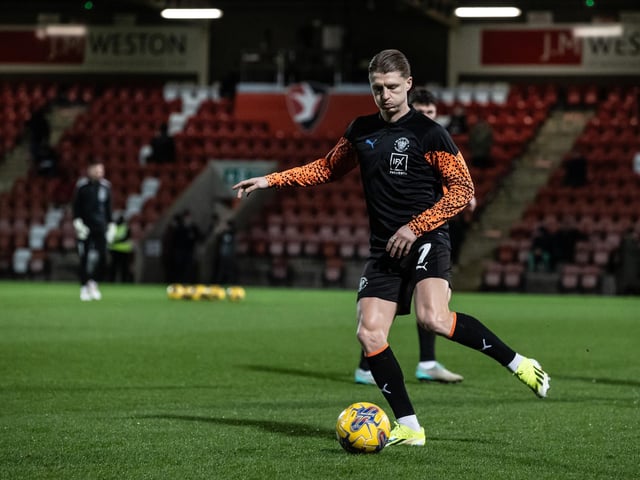 George Byers was handed his first start for the Seasiders, but failed to have too much of an impact.