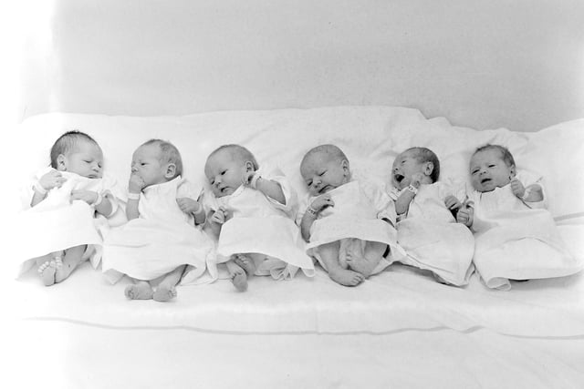 Fylde Coast leap year babies -  Paul John Karpinski, Stewart Miller, Fiona Marie Eastwood, baby Burgess (to be named), Jane Lavern Cardwell and Sandra Dickinson  all born at Glenroyd Maternity Home. Are you pictured?