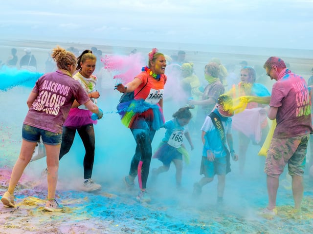 Blackpool Colour Run