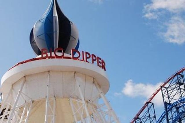 The Big Dipper, which was recently revamped, is an old school wooden roller coaster built in 1923 by John Miller and then further extended in  1936 by Charles Paige and Joe Emberton. It is one of Blackpool Pleasure Beach's great heritage rides.