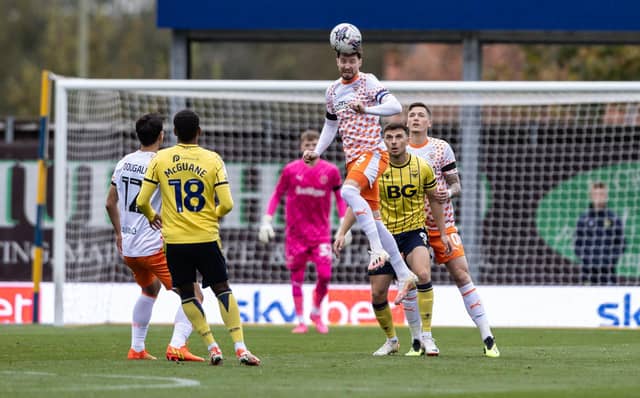 We take a closer look at the individual displays in Blackpool's game against Oxford.