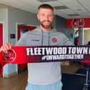 New Fleetwood Town signing Shaun Rooney. Credit: FTFC.