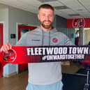 New Fleetwood Town signing Shaun Rooney. Credit: FTFC.