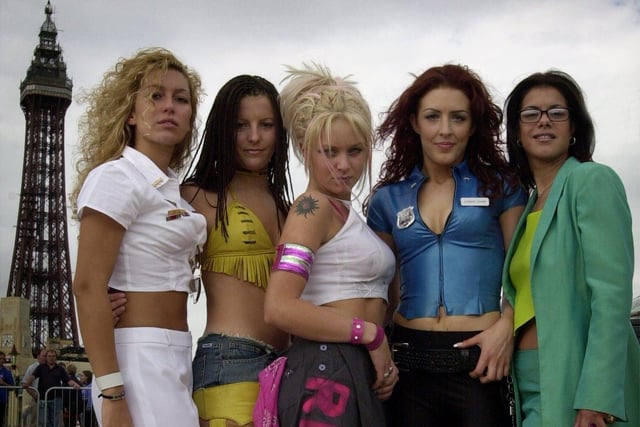 Girls At Play at the roadshow in 2000