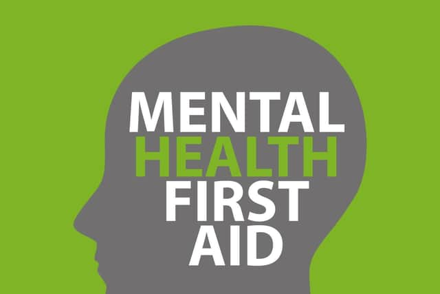 Mental health first aid. Photo:  Skills Training Group