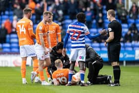 Lavery lasted 21 minutes against Reading on Saturday