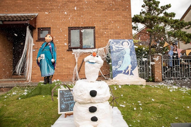 Let it snow -  a fun and Frozen tribute moves the seasons forward.