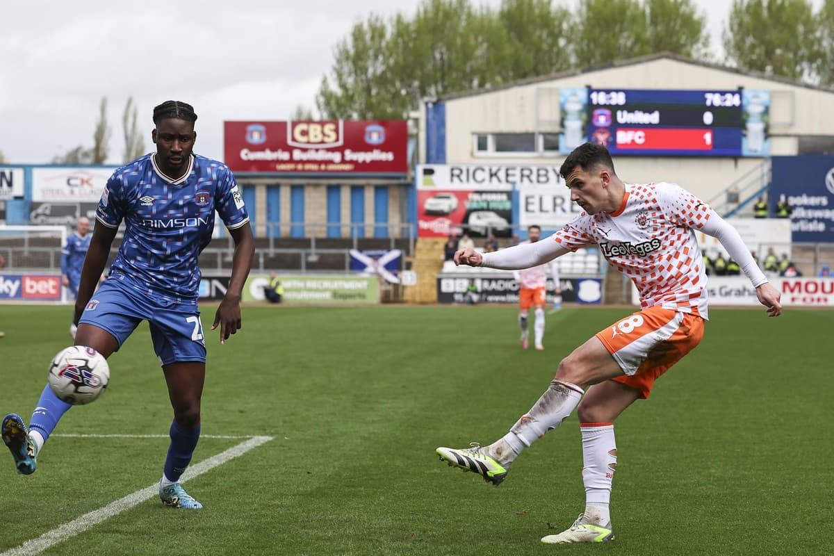 Jake Balmforth Blackpool left sweating on double midfield blow ahead of final games of ...