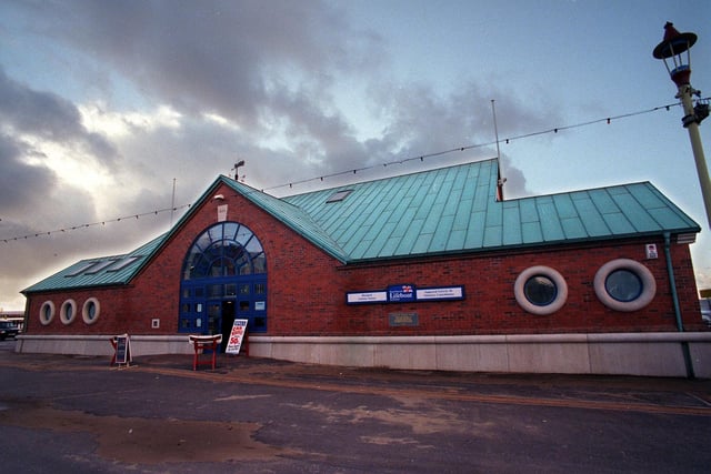 The new lifeboat station on Blackpool promenade was officially opened in 1998