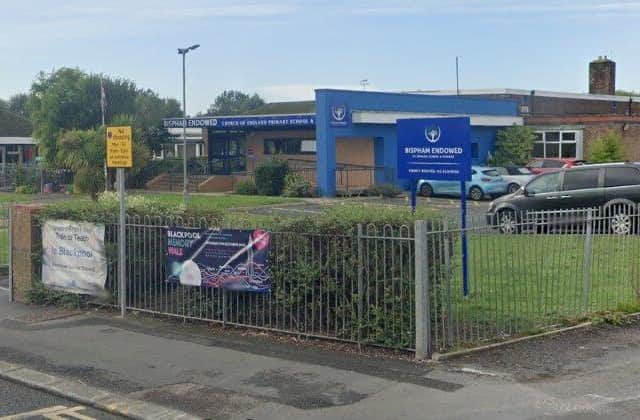 Bispham Endowed Primary will be keeping its hall shut when the school reopens (image: Google)
