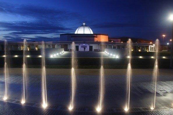 A figure, believed to be the ghost of a former caretaker, has been seen walking through the walls of the Marine Hall on the Esplanade in Fleetwood
