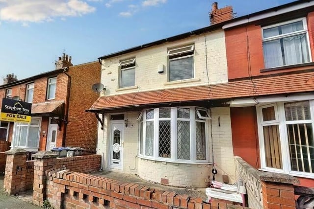 End of terraced two bedroomed house