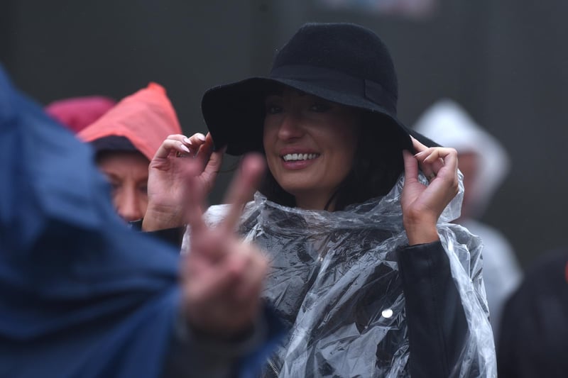 Friday night at Lytham Festival: crowds were in good spirits in spire of the rain