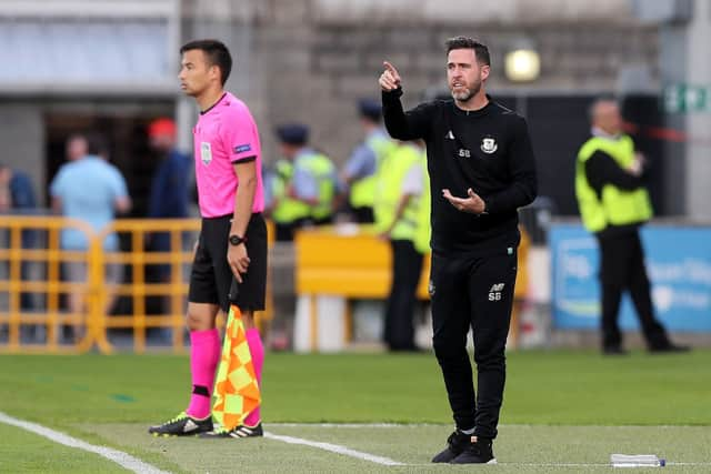 Shamrock boss Stephen Bradley