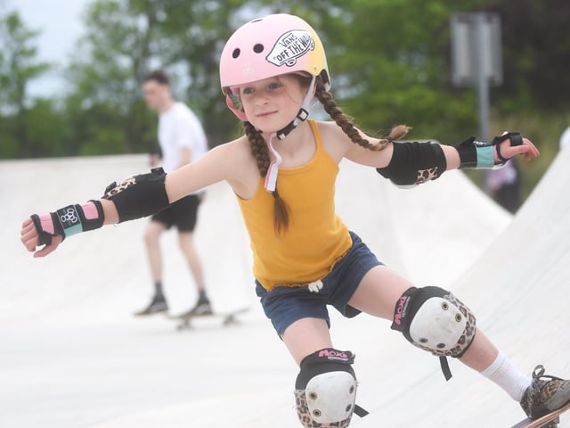 Opening of the new skate park in Stanley Park