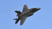The pair of F-35s were spotted (and heard!) as they rumbled through the skies above Lancashire on Tuesday (February 7)