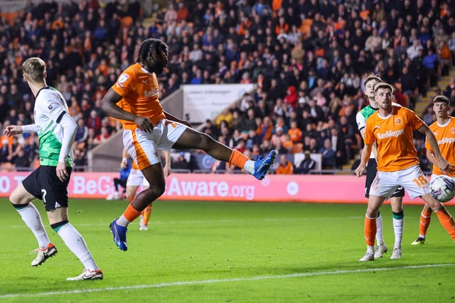 What an impact from the bench. 
Less than a minute after coming on, Kylian Kouassi had his first of the evening. 
He was alert for his second and third to help the Seasiders on their way to the three points.