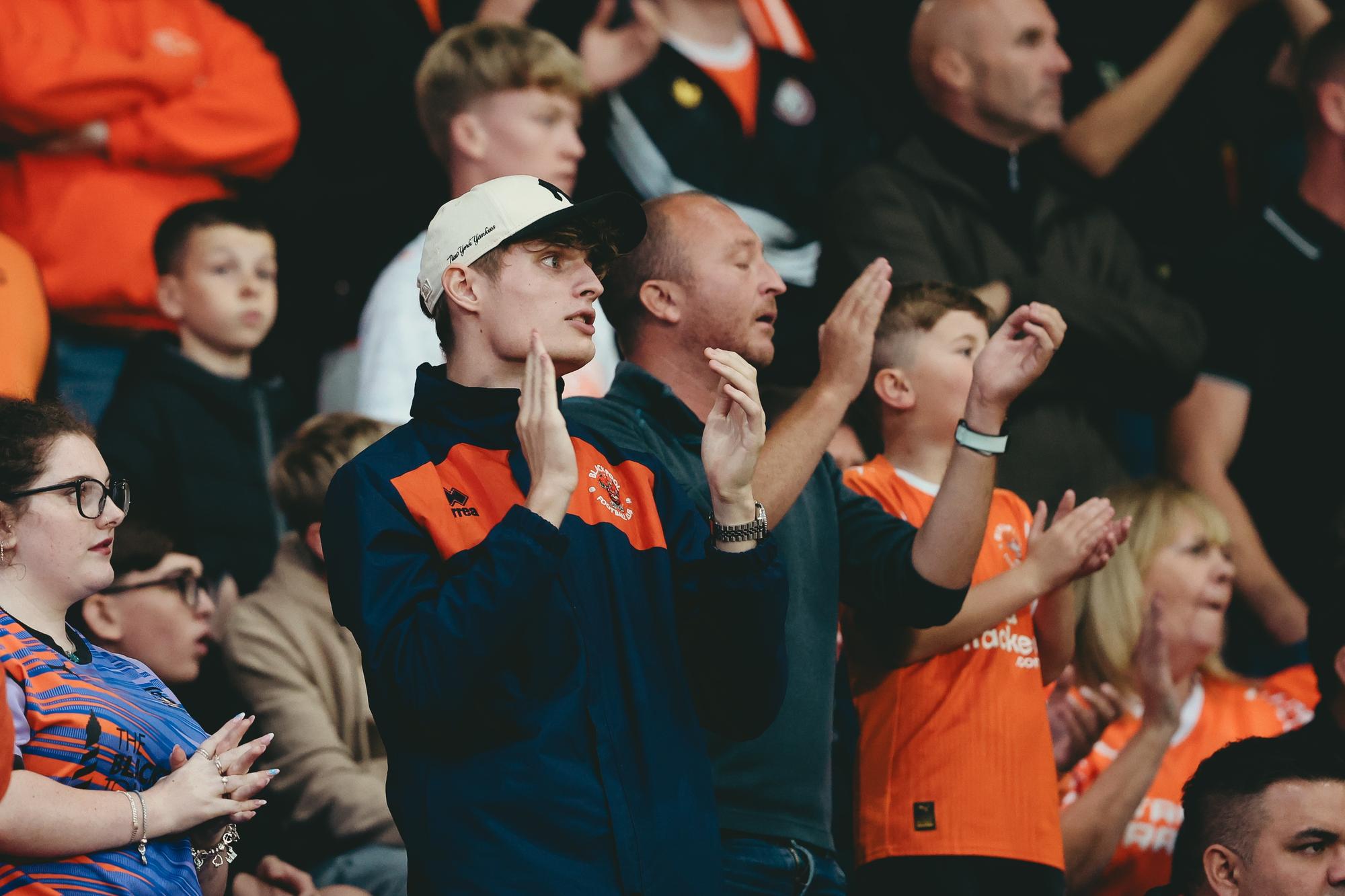 Seasiders supporters made the midweek trip to Oakwell.