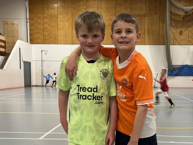 Tiny Tangerines helps youngsters in beginning their respective footballing journeys Photo: Blackpool FC Community Trust