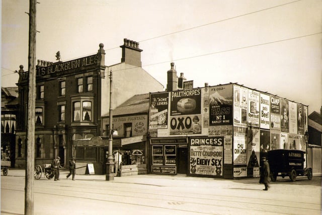 Old Bridge House Hotel on Lytham Road. Its name is thought to refer to a bridge which crossed the Spen Dyke near the Manchester Hotel. The pub was rebuilt in 1879 and remodelled in the 1930s. Blackpool Through Time by Allan Wood and Ted Lightbown.
