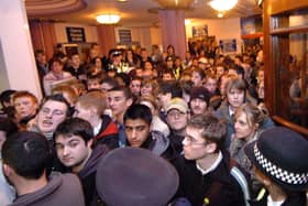 Arctic Monkeys fans queued in vain for tickets at the Opera House in 2006