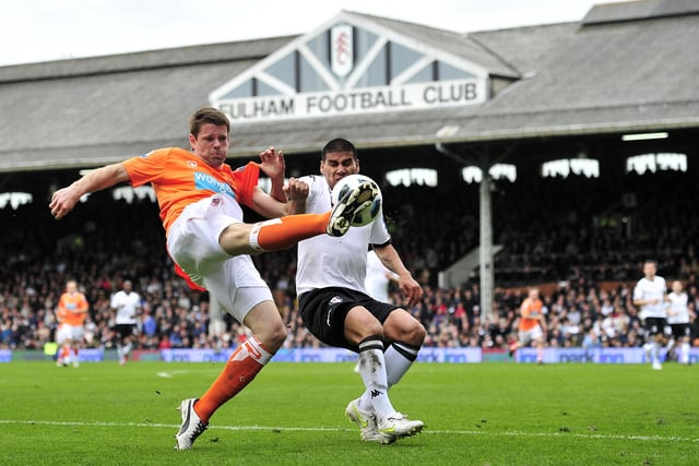 Blackpool signed James Beattie on loan for the second half of their Premier League campaign. 
The striker scored a total of 90 goals in the top flight of English football during his playing career, but none of them came in his nine appearances for the Seasiders.