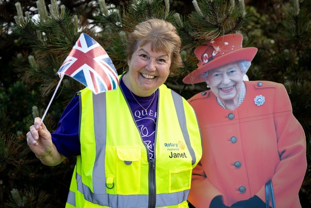 Fleetwood Rotary President Janet Simpson