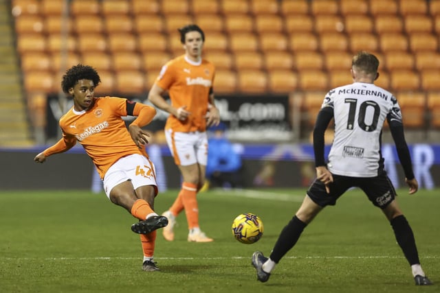 Tayt Trusty's senior debut for Blackpool didn't go as planned, with the youngster suffering a serious injury back in November. The midfielder made his return to action in a Central League game against Preston North End in April.