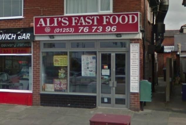 Ali's Fastfood, 5A Cherry Tree Road North, Blackpool FY4 4NY