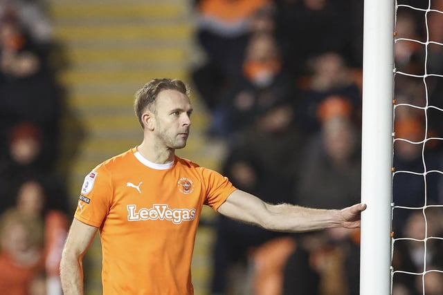 Jordan Rhodes will be hoping to build on his 15 goals in League One so far this season after it was confirmed he would remain with Blackpool for the remainder of the campaign.