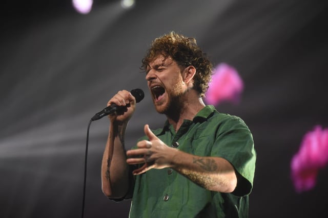 Tom Grennan opened the show