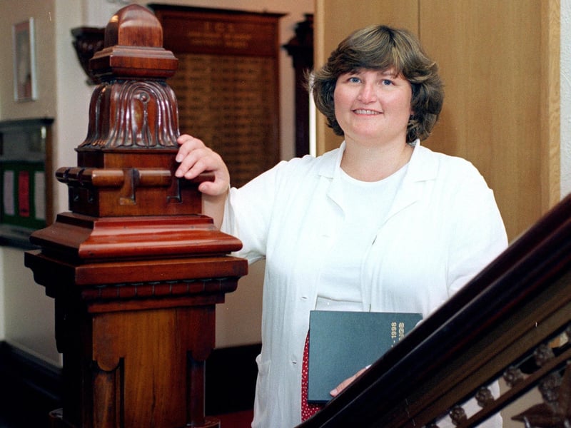 Susan Woodard, headteacher at Elmslie School in 1997