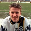 David Beckham at Deepdale