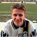 David Beckham at Deepdale