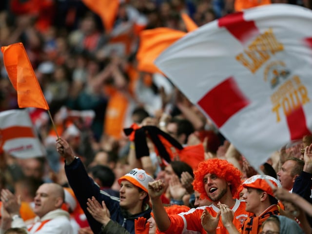 Blackpool fans.
