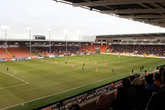 Blackpool FC's Bloomfield Road stadium