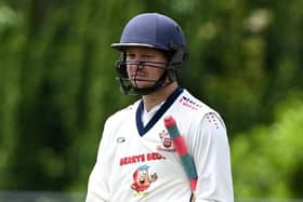 Andrew Needham top-scored in Blackpool's loss to Roe Green on Sunday Photo: Michelle Adamson