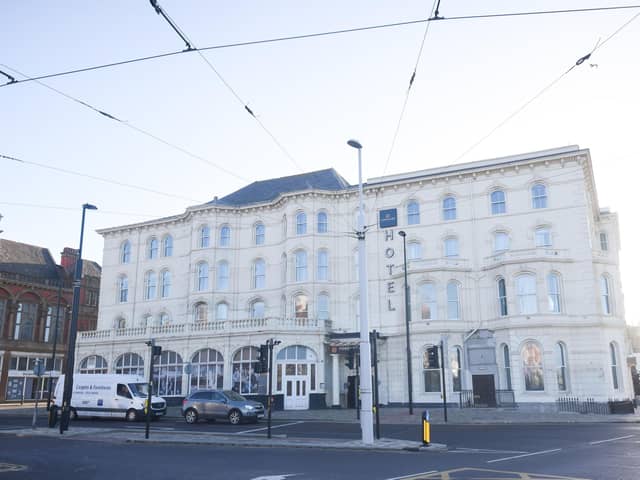 The venue is on the ground floor of the Forshaw's Hotel