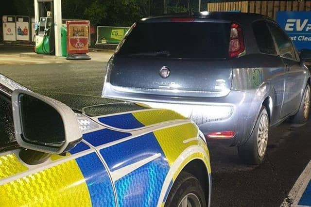 The driver of this car tried to blame their Dad for their own car having no insurance, no MOT and no road tax.
A police spokesman said: "Hopefully it will be a lesson learnt that it is your car, your responsibility."
The car was seized and the driver reported for offences.
