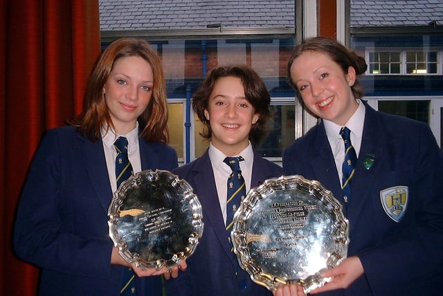 Lucie Durose, Rebecca Taylor and Rosy Thompson became under 16s United Kingdom Business and Professional Women's Association North West Champions in 2001