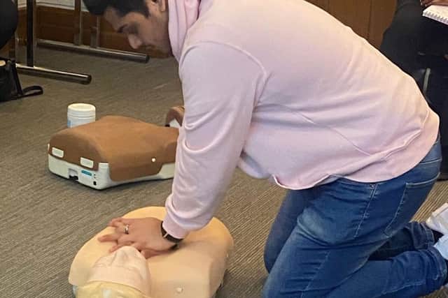 CPR First Aid. Photo: Skills Training Group